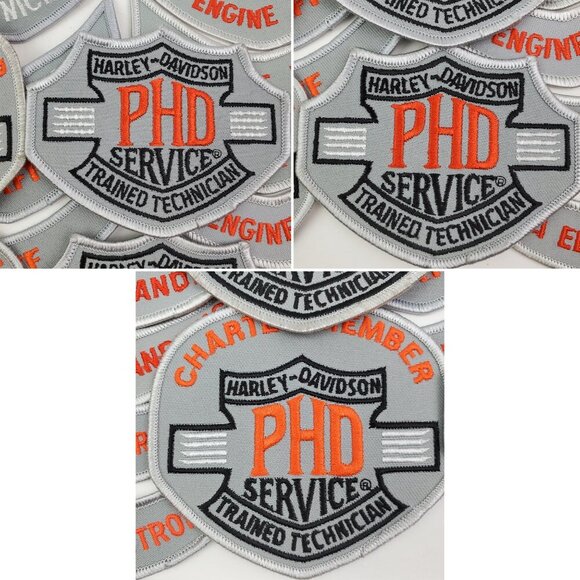 Harley Davidson Vintage Patches PHD Service Technician Training Portfolio - Picture 3 of 10